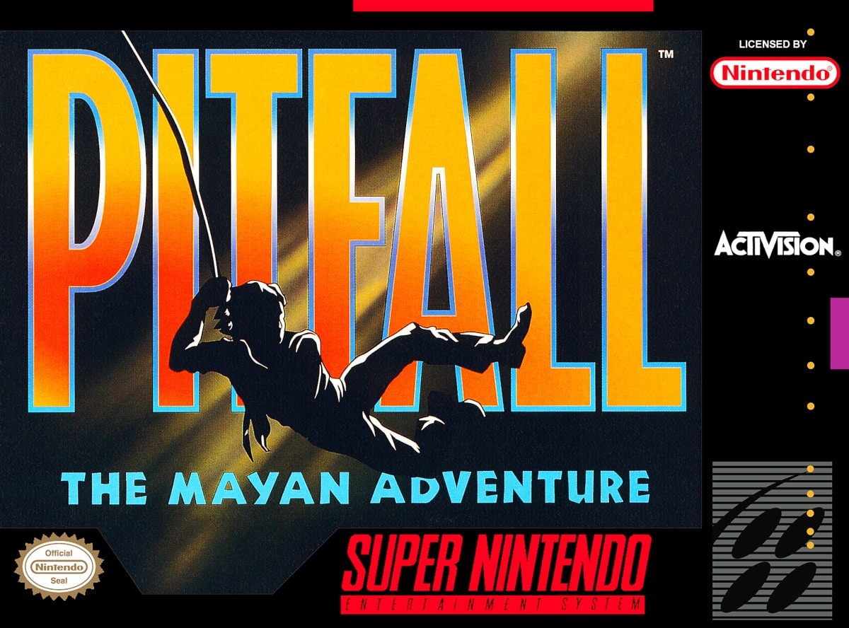 Capa do jogo Pitfall: The Mayan Adventure