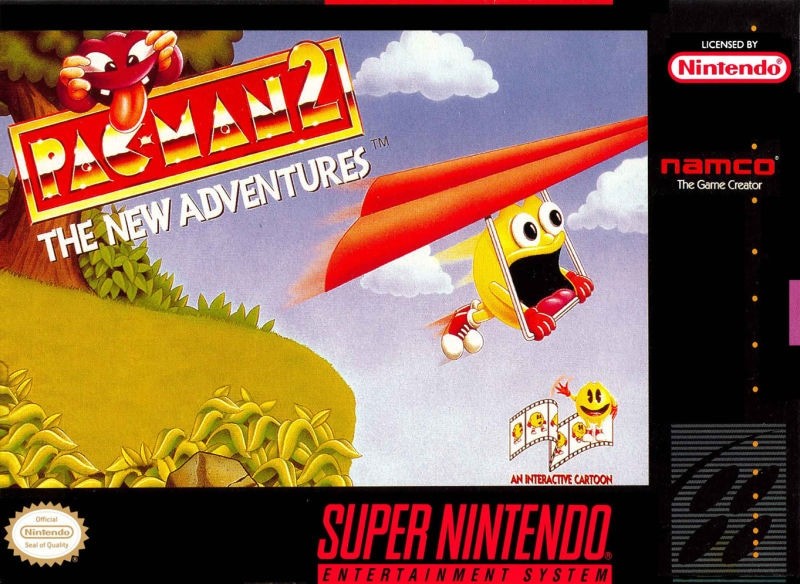 Capa do jogo Pac-Man 2: The New Adventures