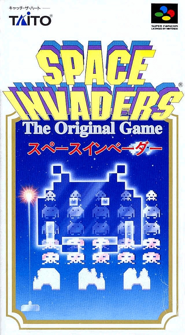 Capa do jogo Space Invaders