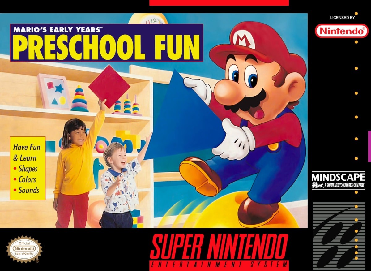 Capa do jogo Marios Early Years: Preschool Fun