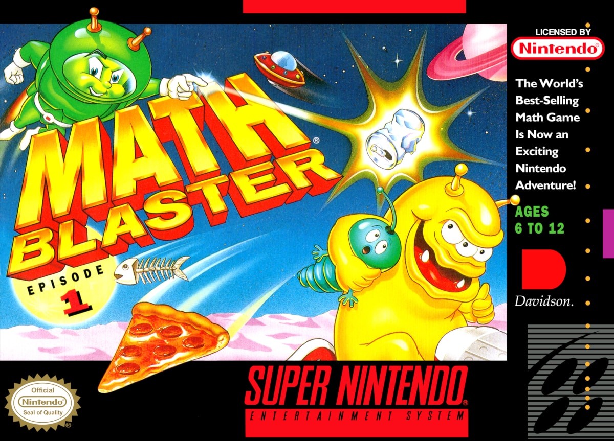 Capa do jogo Math Blaster: Episode One - In Search of Spot
