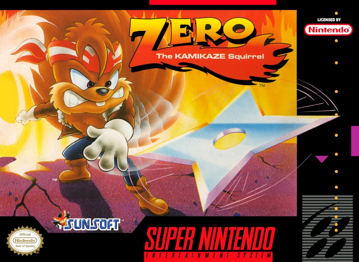 Capa do jogo Zero the Kamikaze Squirrel