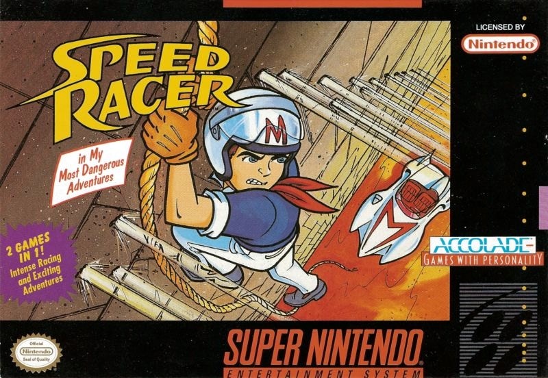 Capa do jogo Speed Racer in My Most Dangerous Adventures