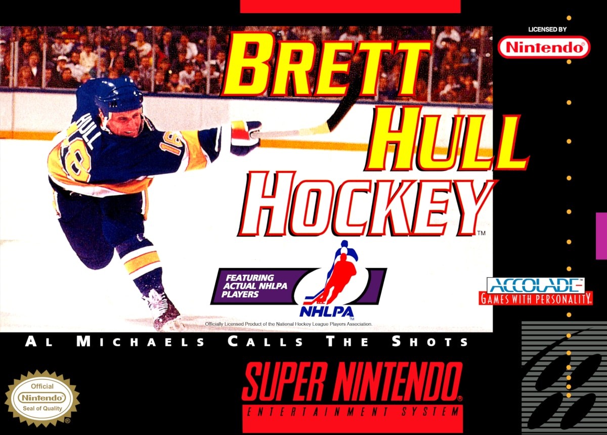 Capa do jogo Brett Hull Hockey