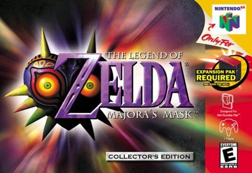 Capa do jogo The Legend of Zelda: Majoras Mask