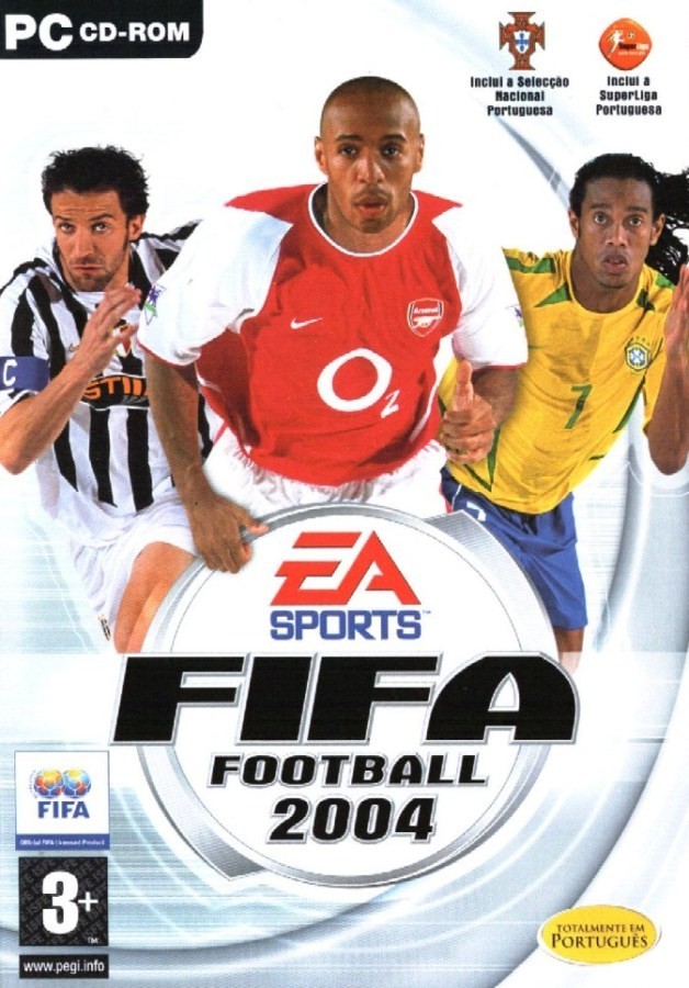 Capa do jogo FIFA Football 2004