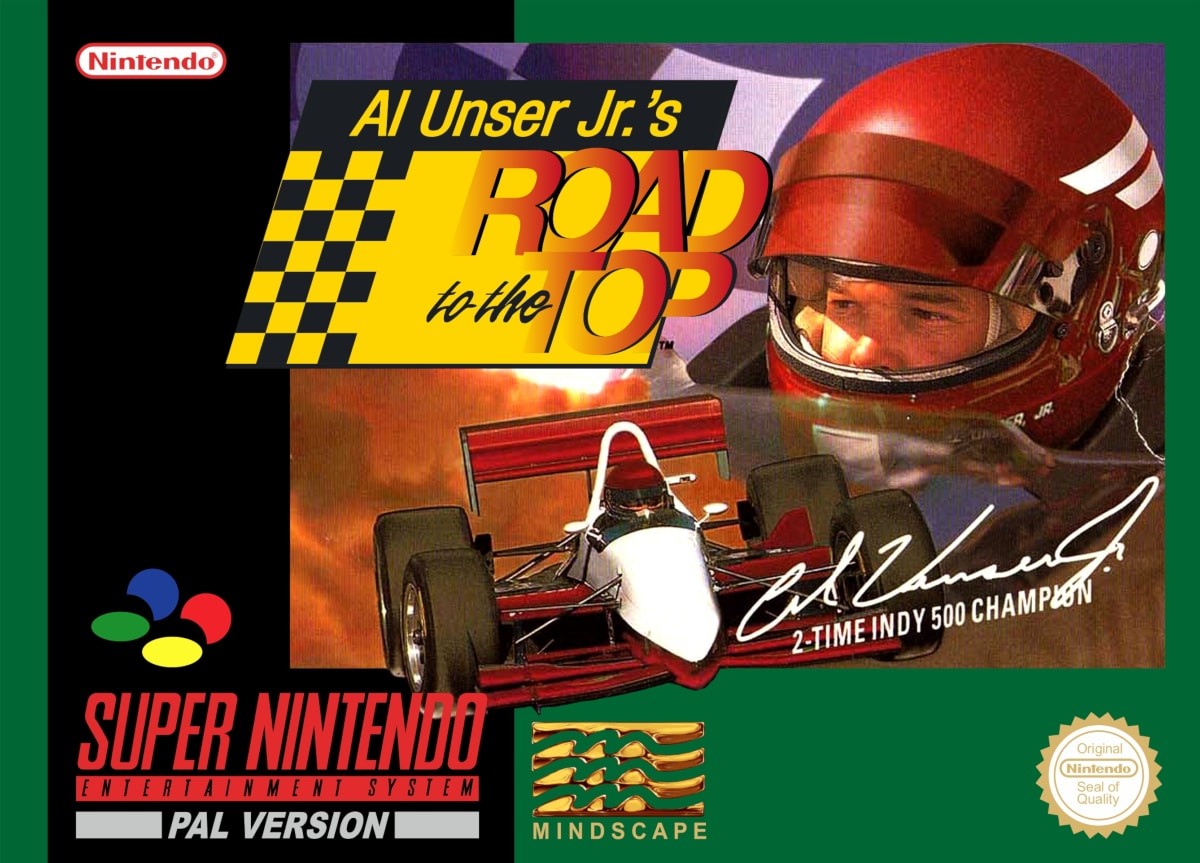 Capa do jogo Al Unser Jr.s Road to the Top
