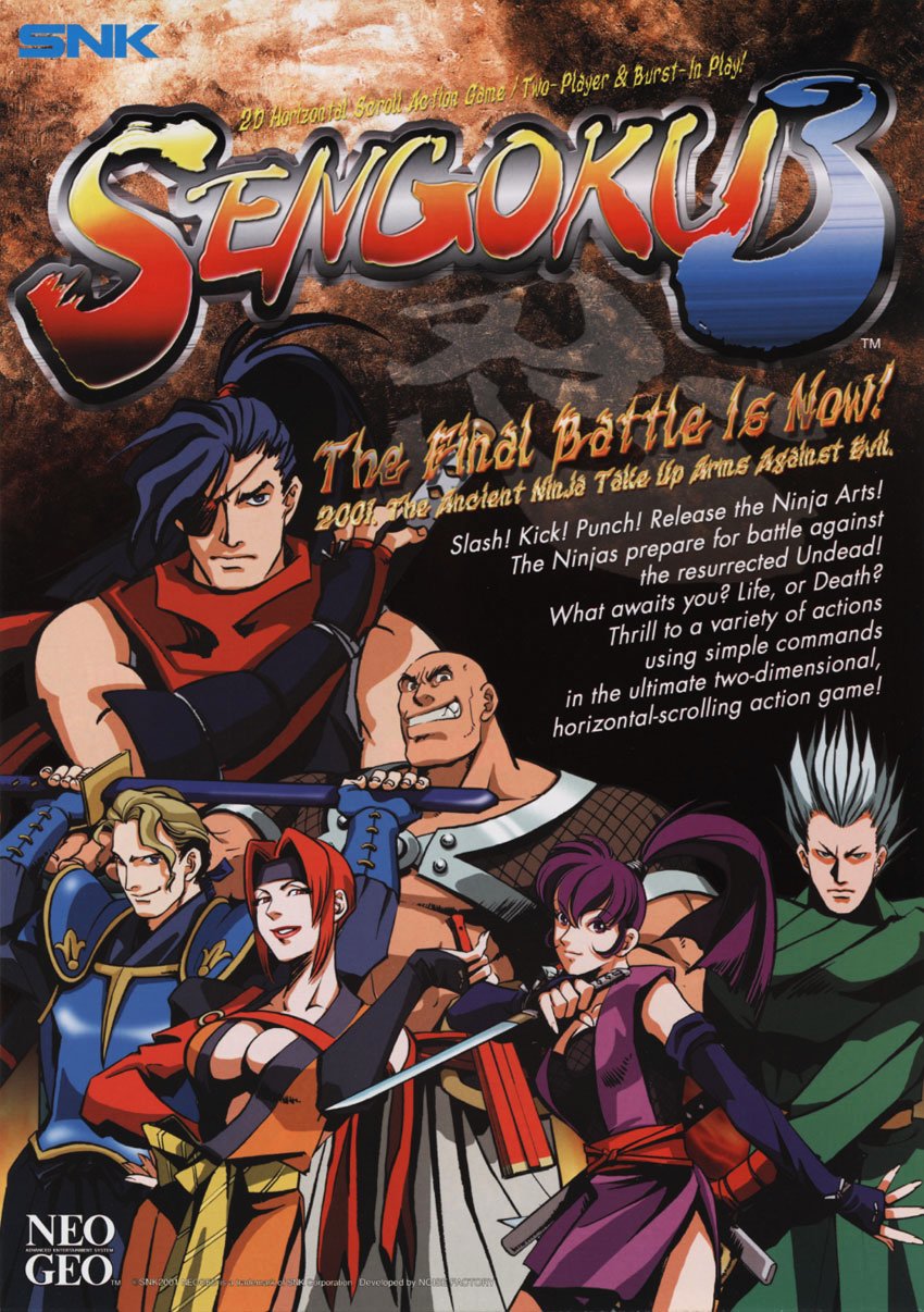 Capa do jogo Sengoku 3