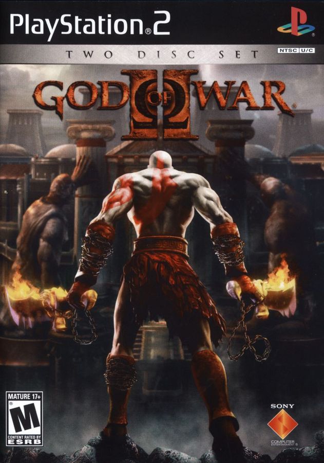 Capa do jogo God of War II