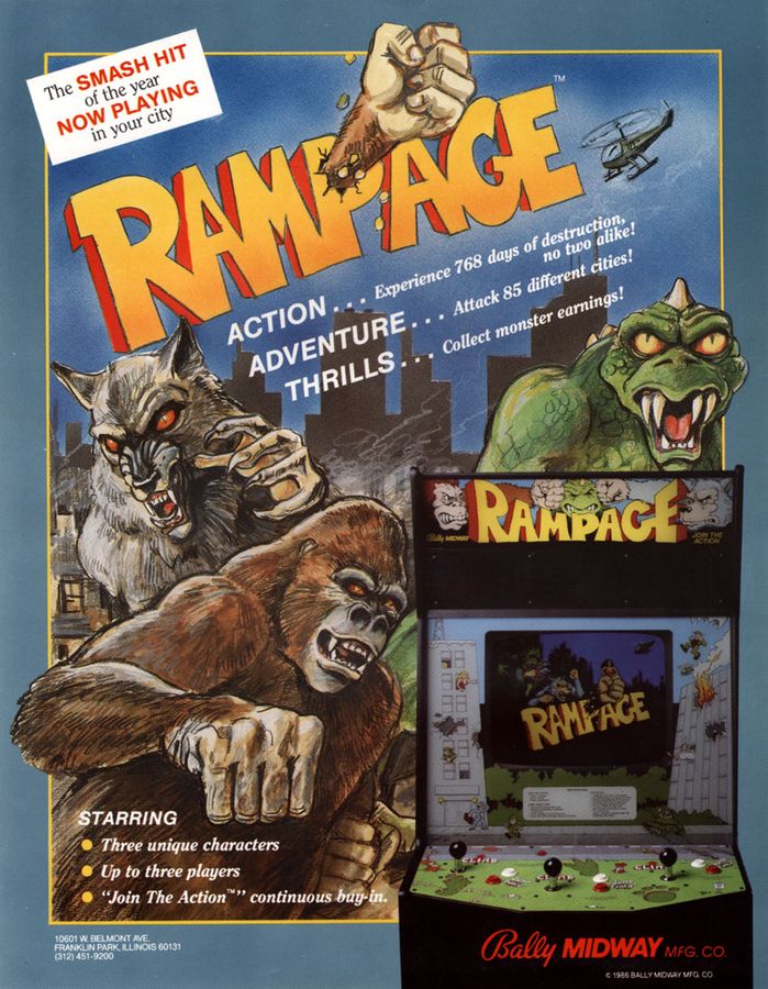 Capa do jogo Rampage
