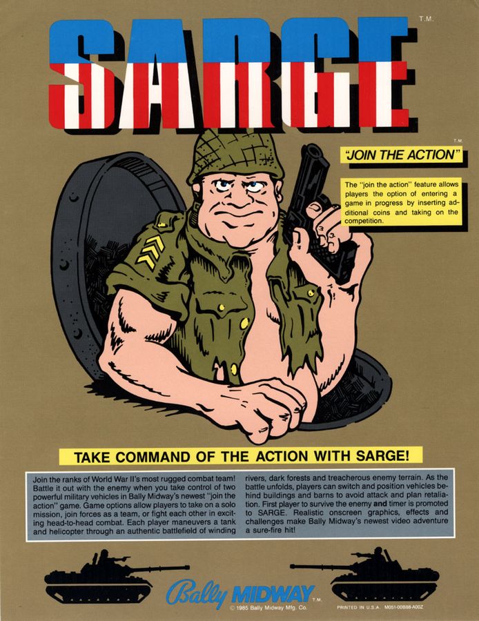 Capa do jogo Sarge