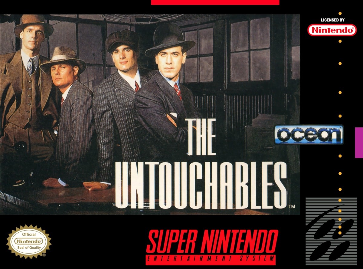 Capa do jogo The Untouchables