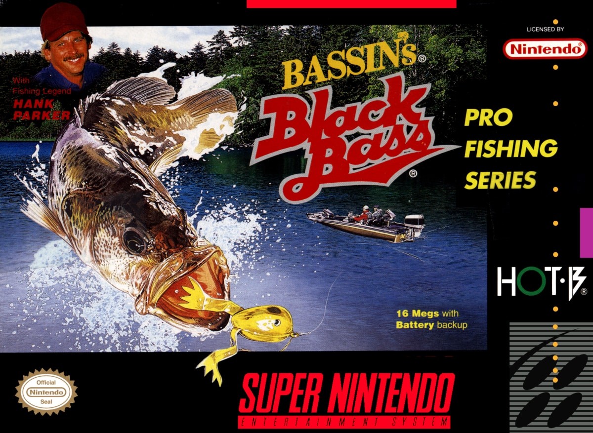 Capa do jogo Bassins Black Bass