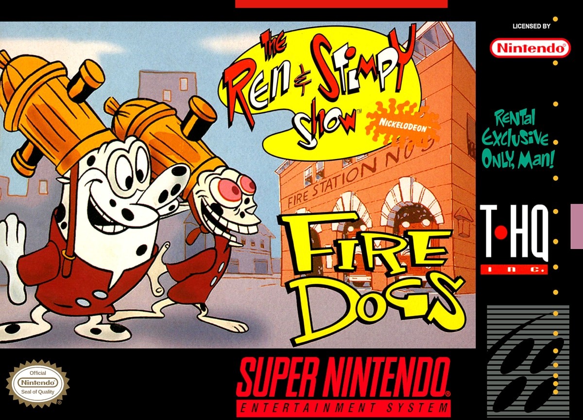 Capa do jogo The Ren & Stimpy Show: Fire Dogs