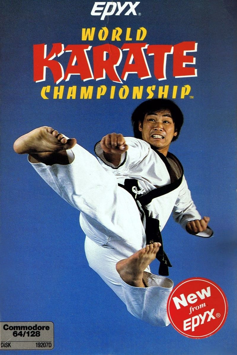 Capa do jogo World Karate Championship
