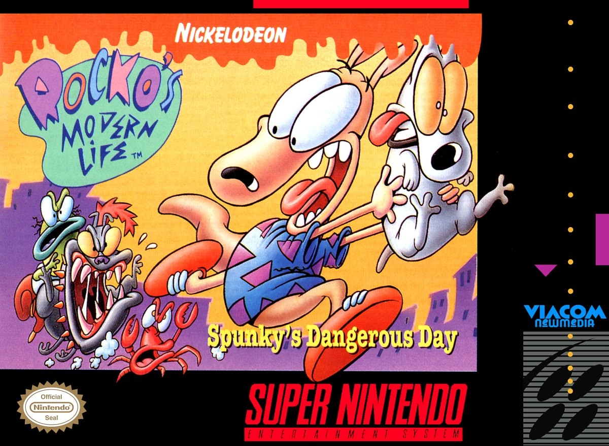 Capa do jogo Rockos Modern Life: Spunkys Dangerous Day