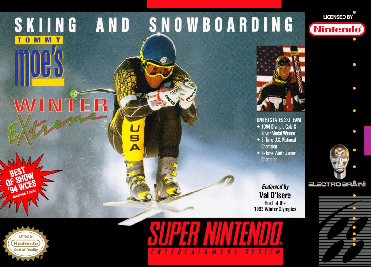 Capa do jogo Tommy Moes Winter Extreme: Skiing & Snowboarding
