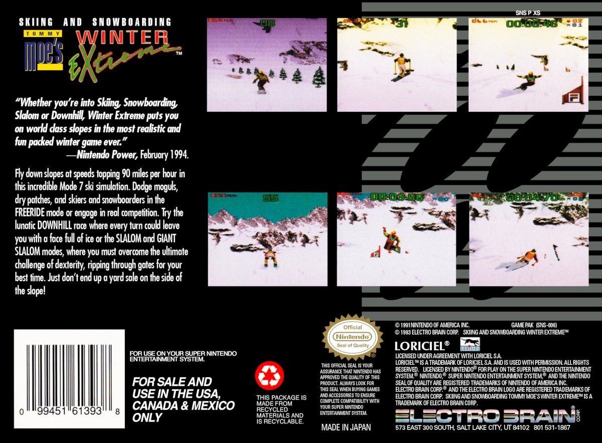 Capa do jogo Tommy Moes Winter Extreme: Skiing & Snowboarding