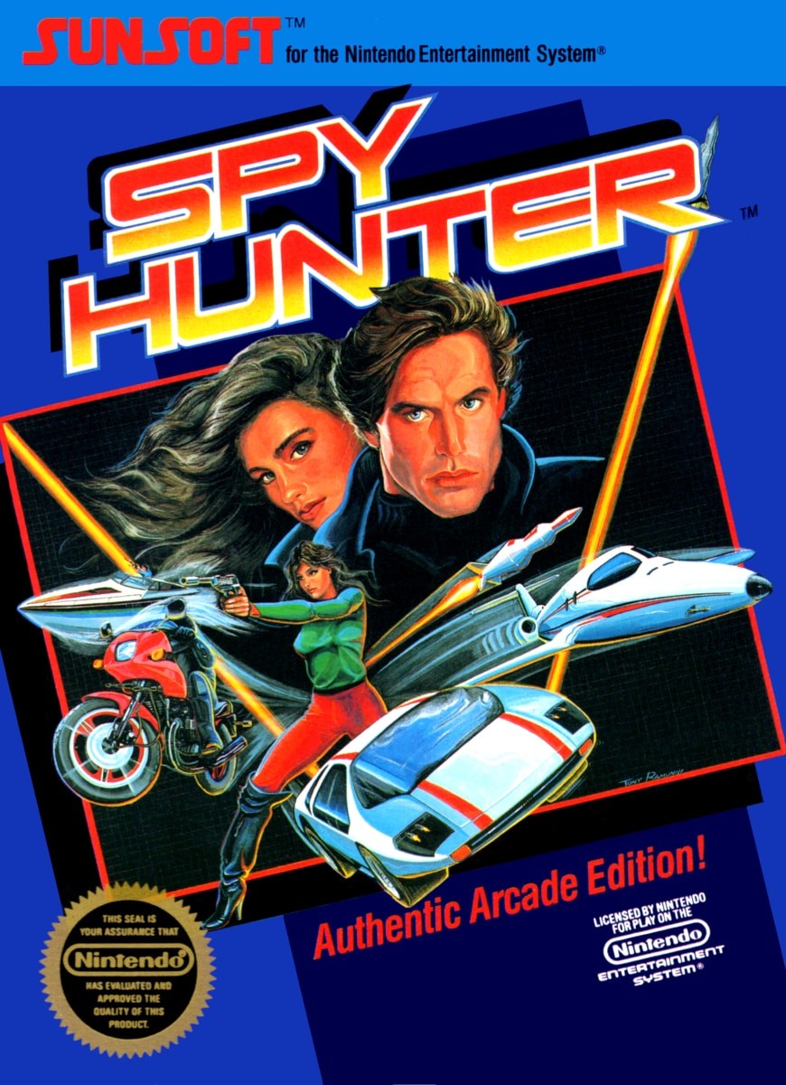 Capa do jogo Spy Hunter