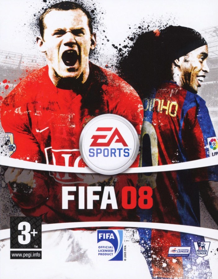 Capa do jogo FIFA 08