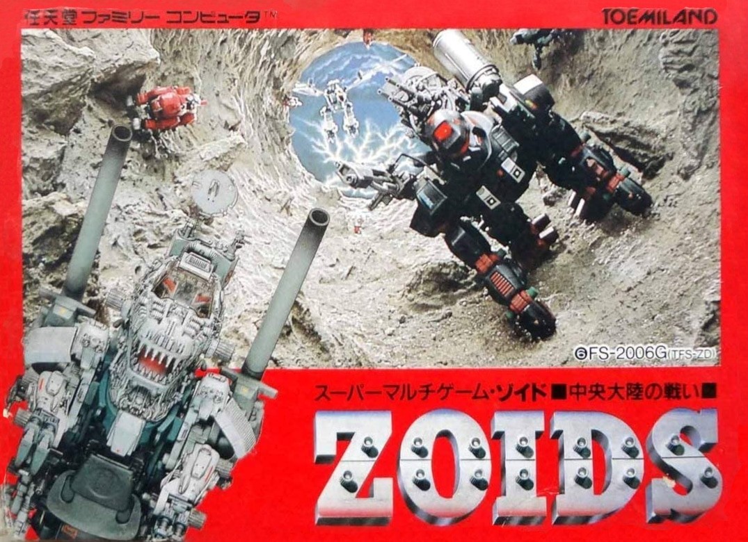 Capa do jogo Zoids: Chuo Tairiku no Tatakai