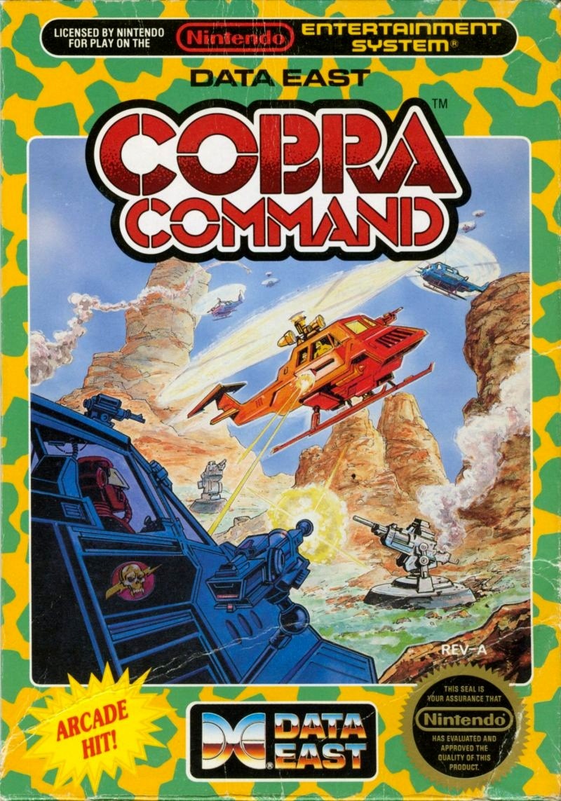 Capa do jogo Cobra Command