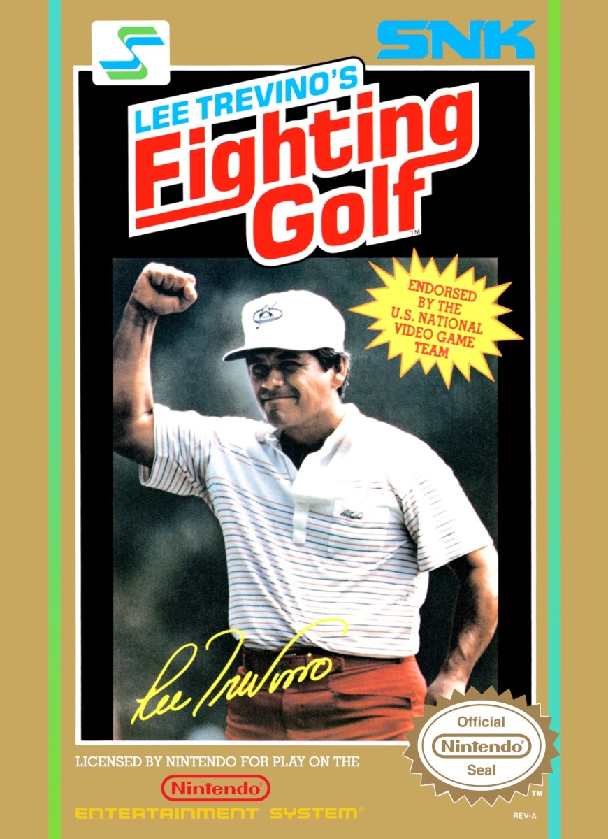 Capa do jogo Lee Trevinos Fighting Golf