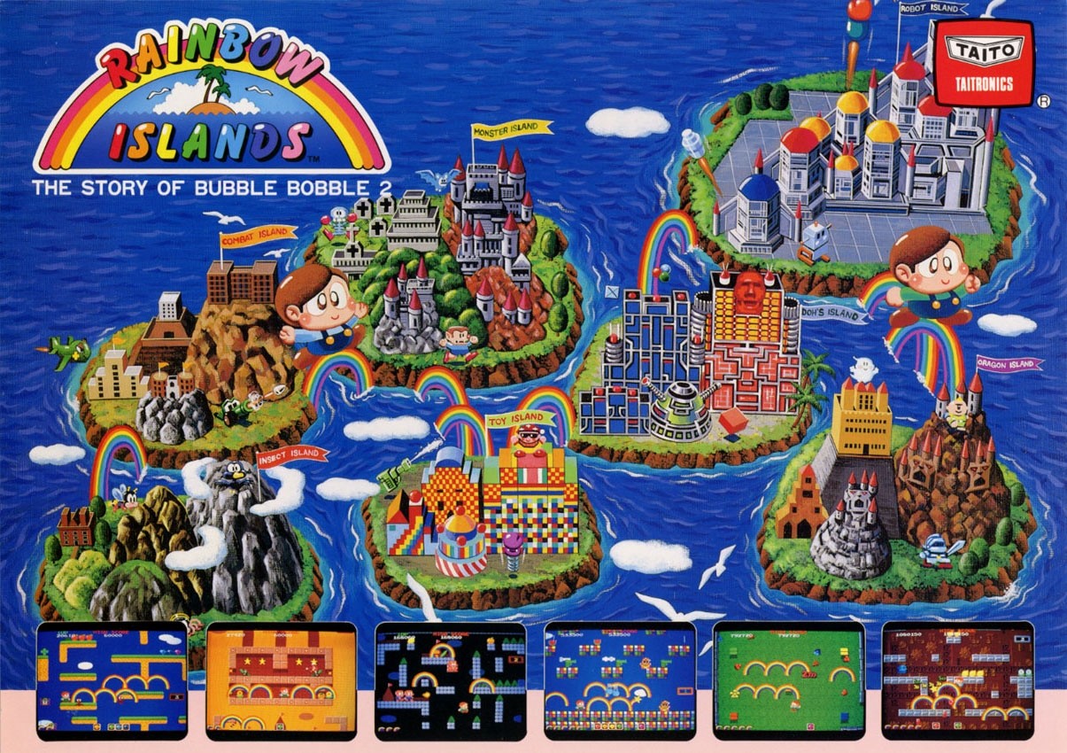Capa do jogo Rainbow Islands
