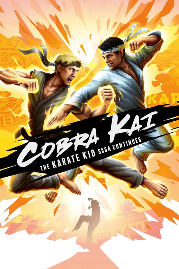 Capa do jogo Cobra Kai: The Karate Kid Saga Continues