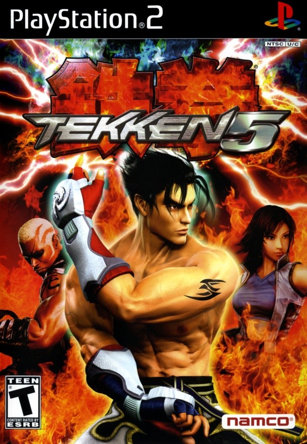 Capa do jogo Tekken 5