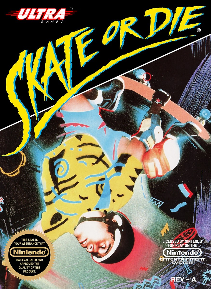 Capa do jogo Skate or Die
