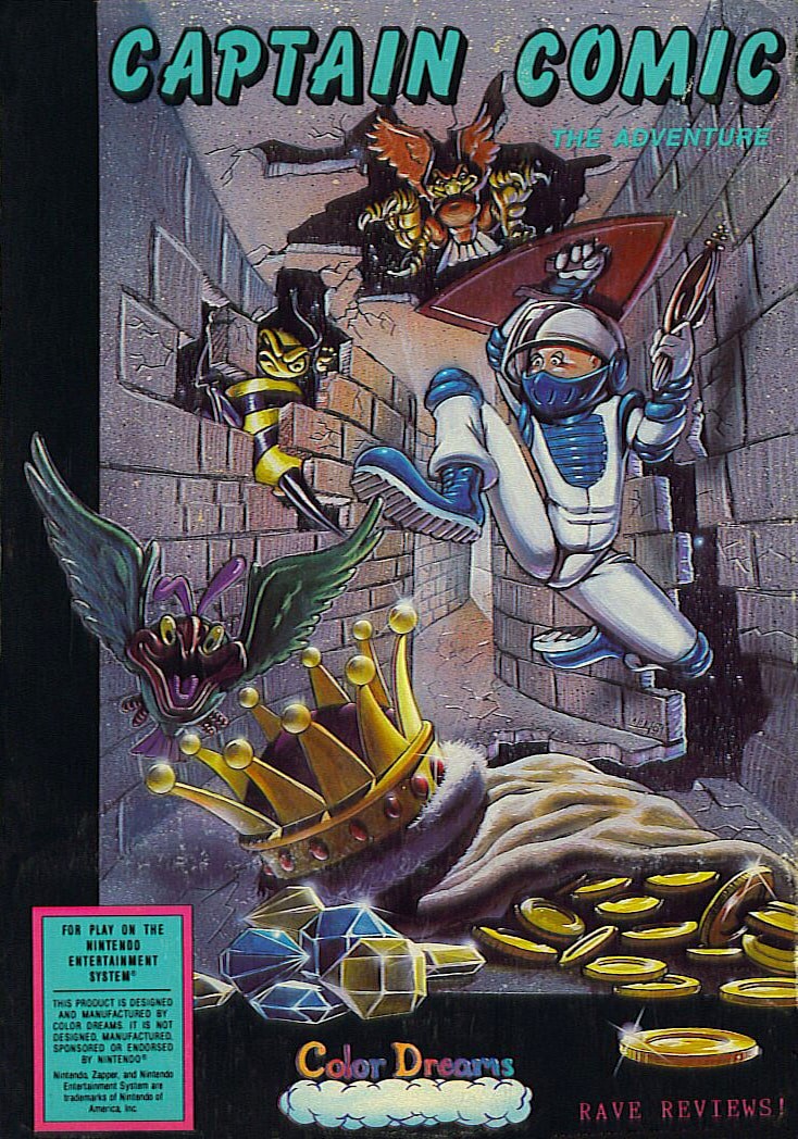 Capa do jogo The Adventures of Captain Comic