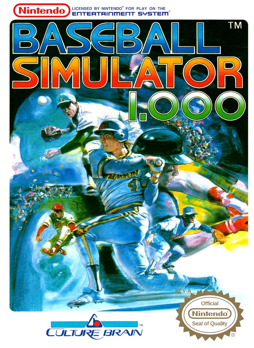 Capa do jogo Baseball Simulator 1.000