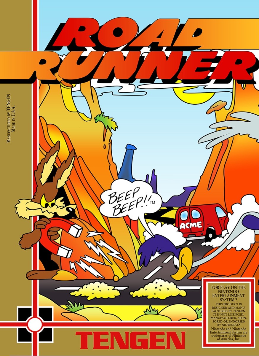 Capa do jogo Road Runner
