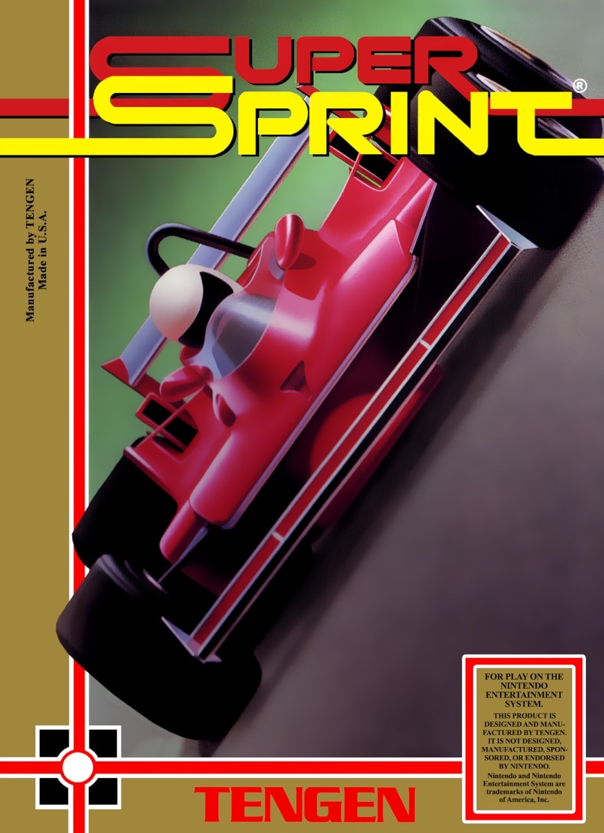 Capa do jogo Super Sprint