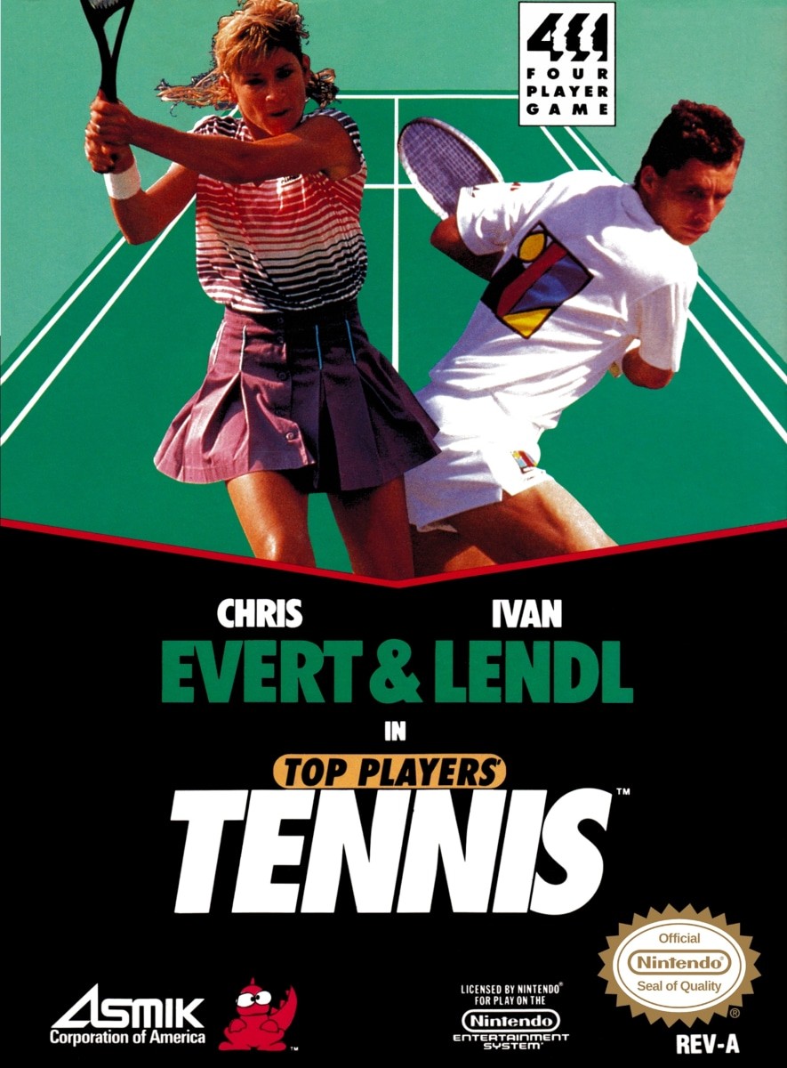 Capa do jogo Top Players Tennis