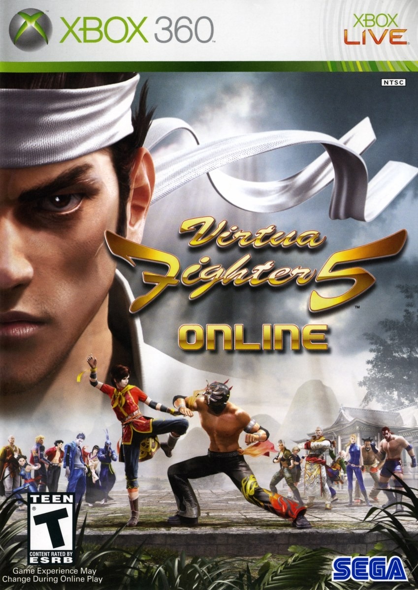 Capa do jogo Virtua Fighter 5 Online