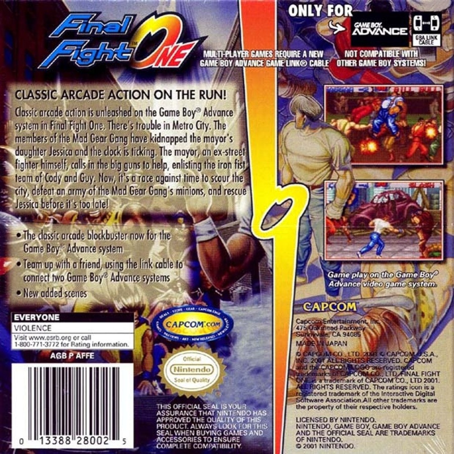 Capa do jogo Final Fight One