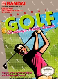 Capa de Bandai Golf: Challenge Pebble Beach