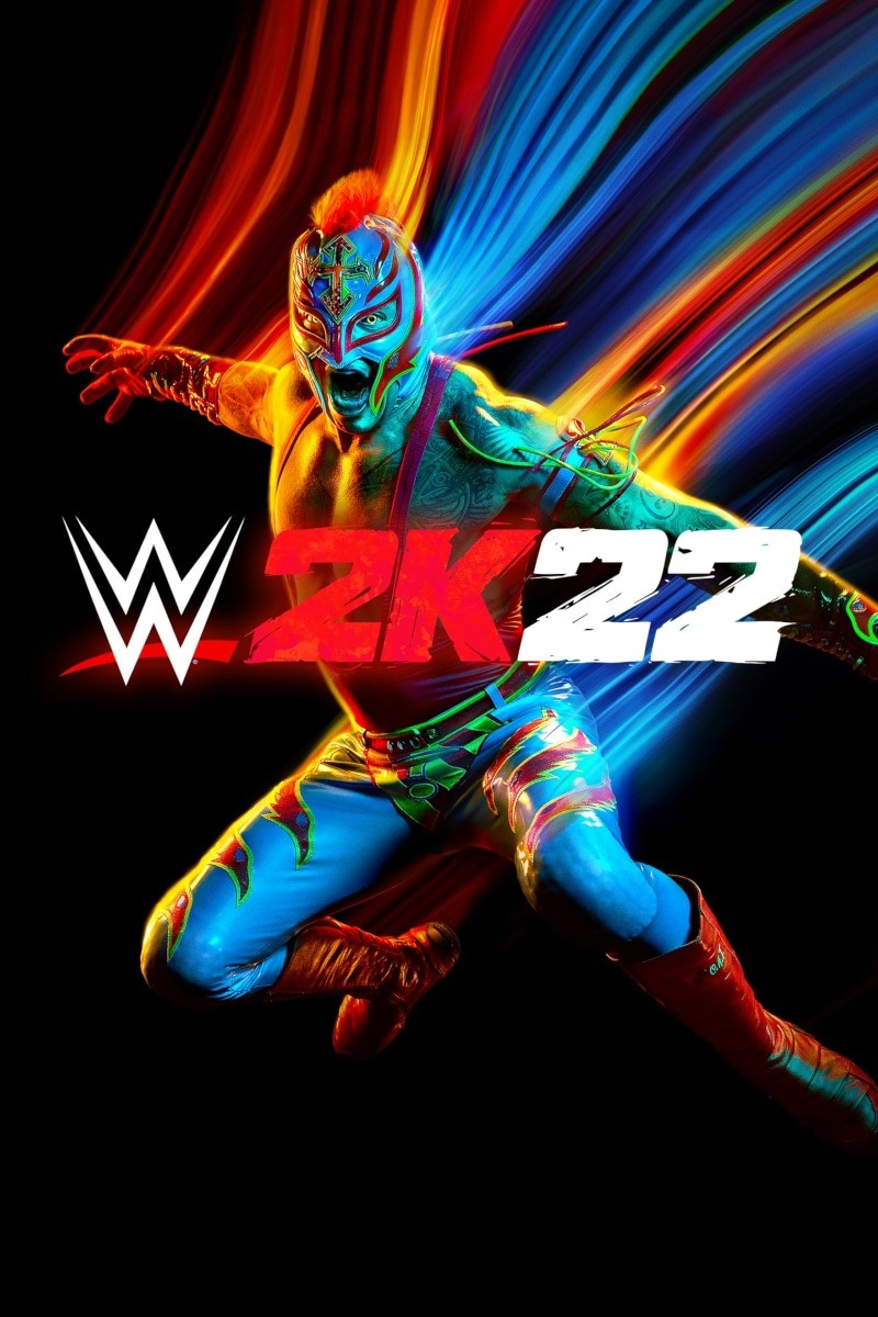 Capa do jogo WWE 2K22