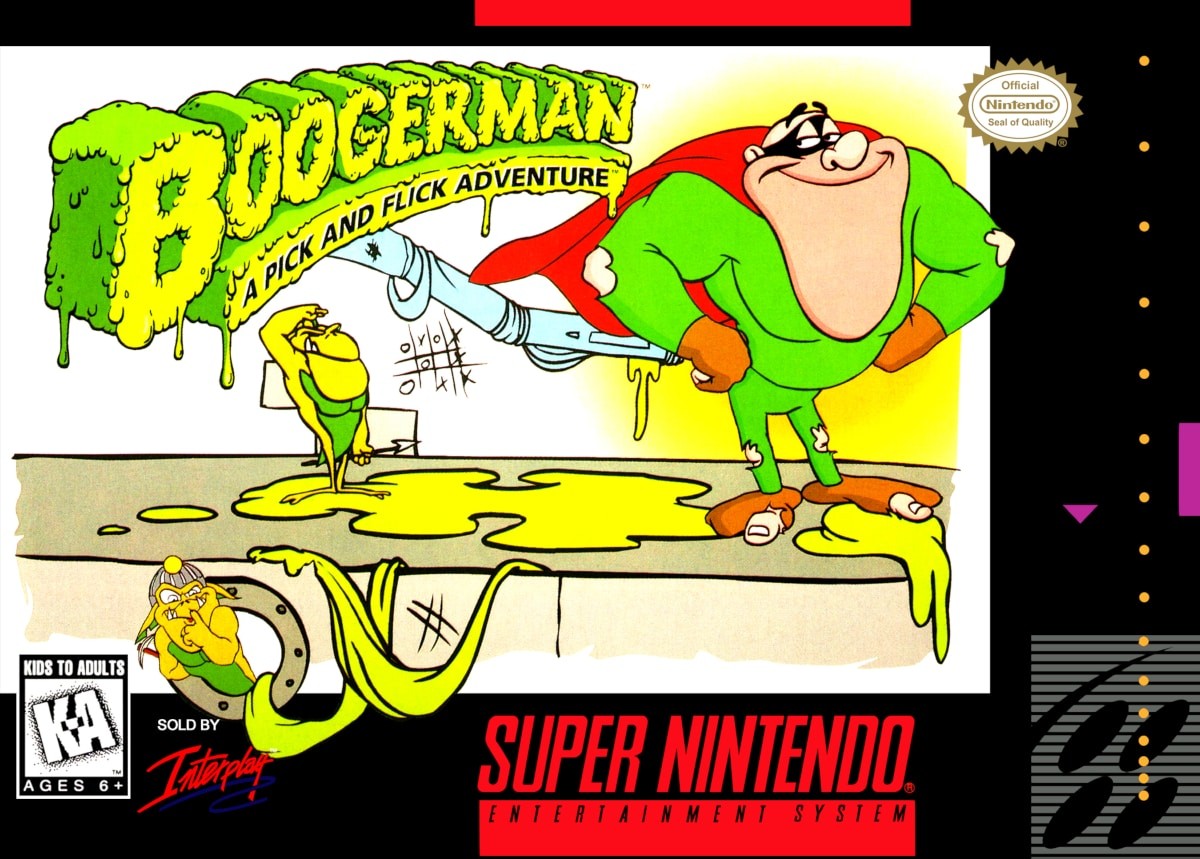 Capa do jogo Boogerman: A Pick and Flick Adventure