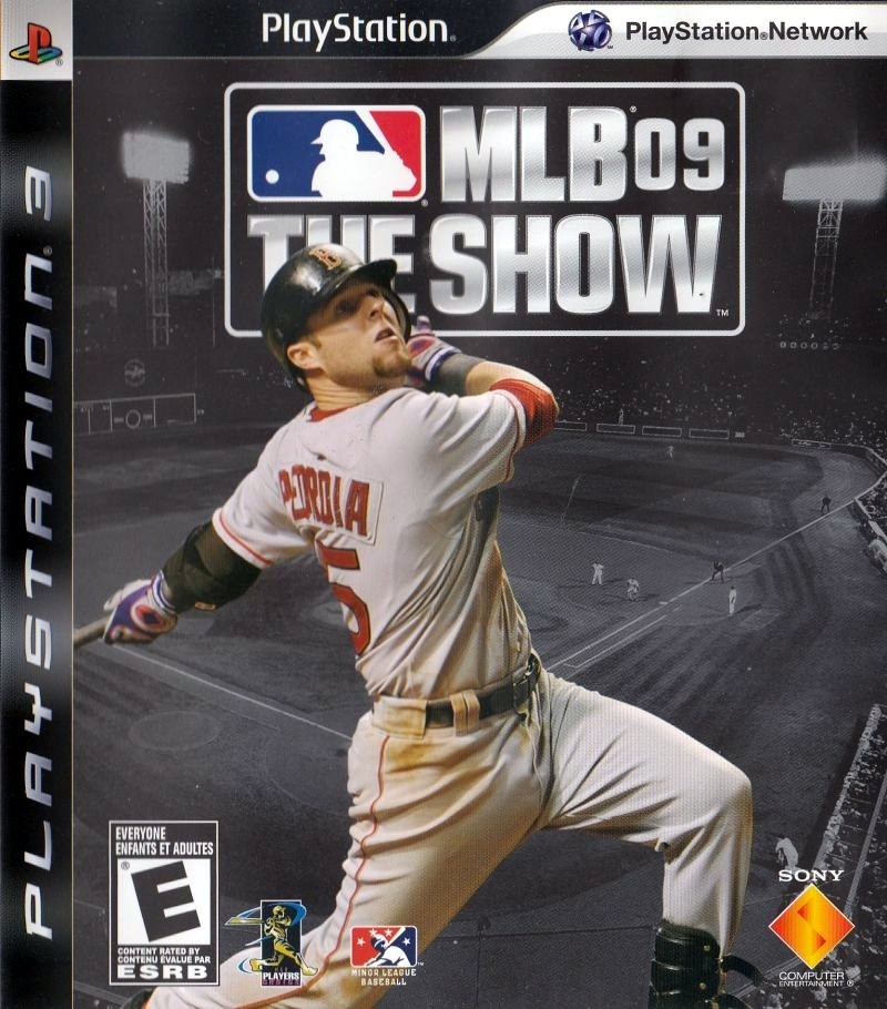 Capa do jogo MLB 09: The Show