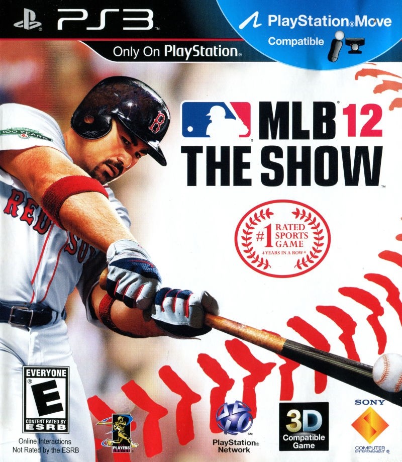 Capa do jogo MLB 12: The Show
