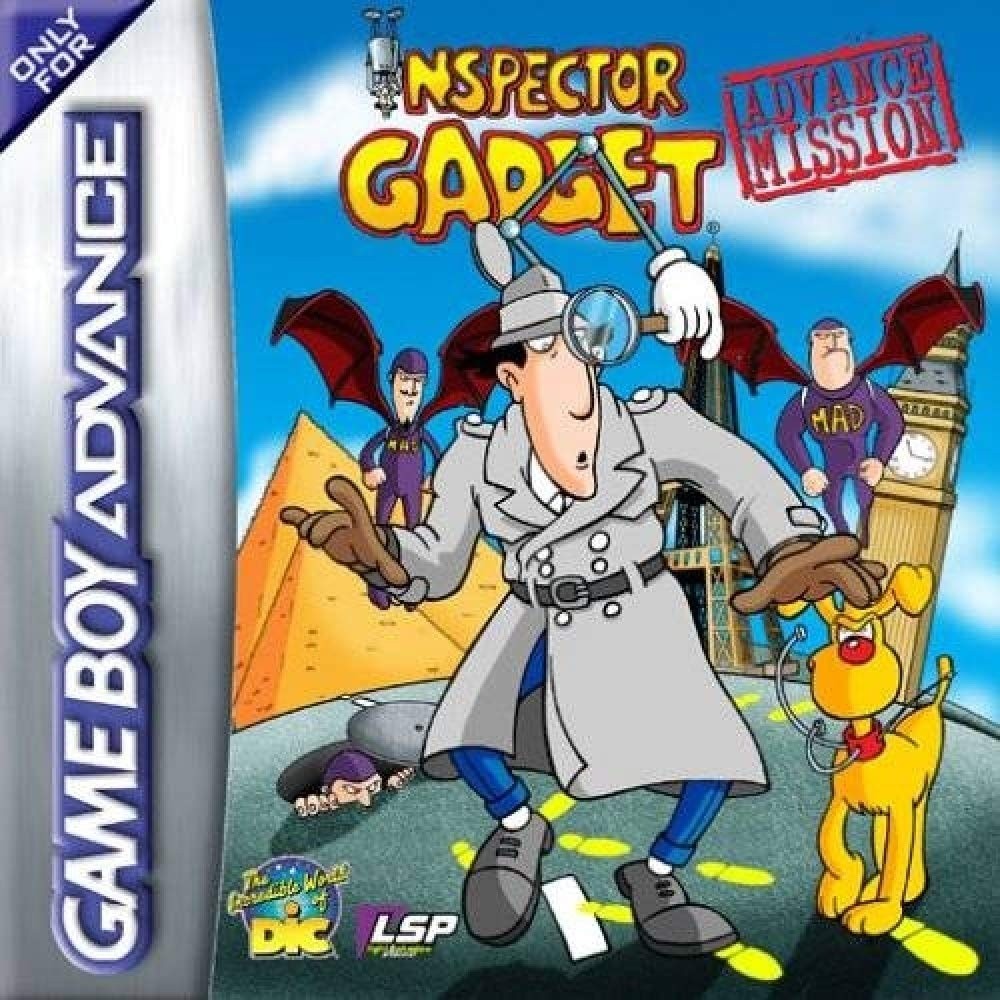 Capa do jogo Inspector Gadget: Advance Mission