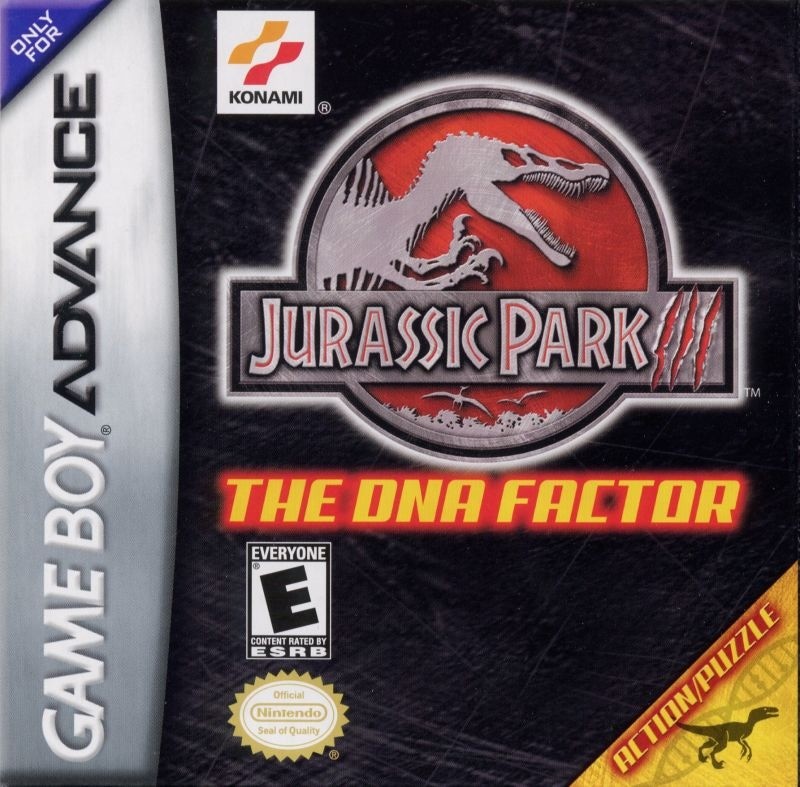Capa do jogo Jurassic Park III: The DNA Factor