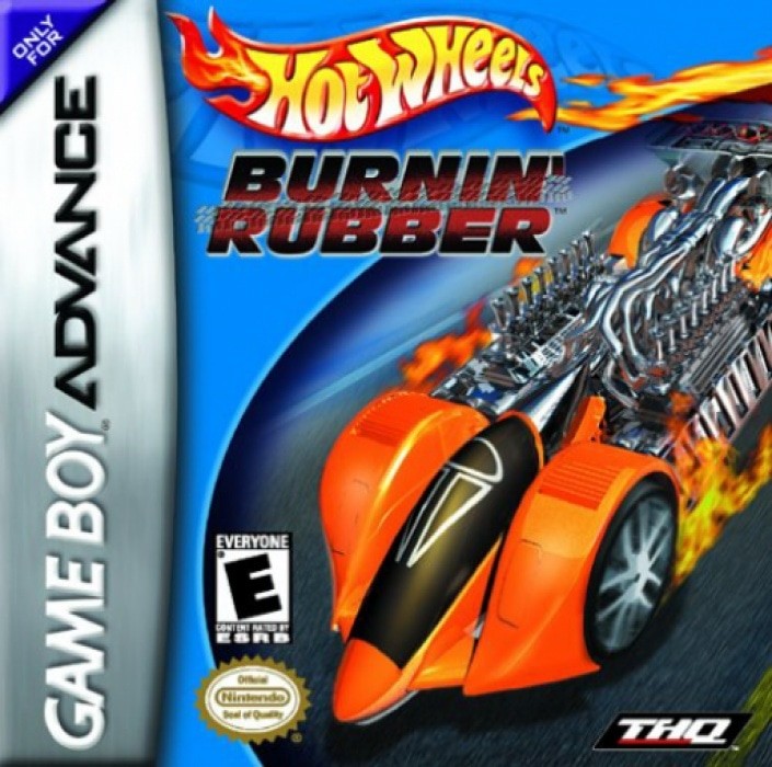 Capa do jogo Hot Wheels: Burnin Rubber