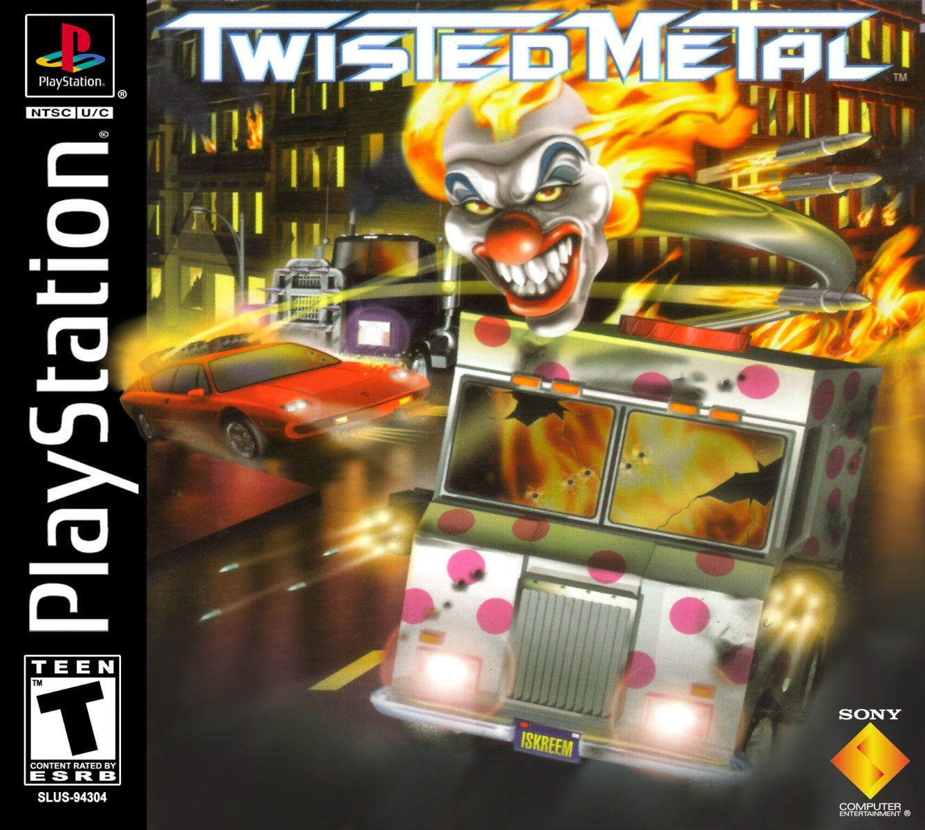 Capa do jogo Twisted Metal
