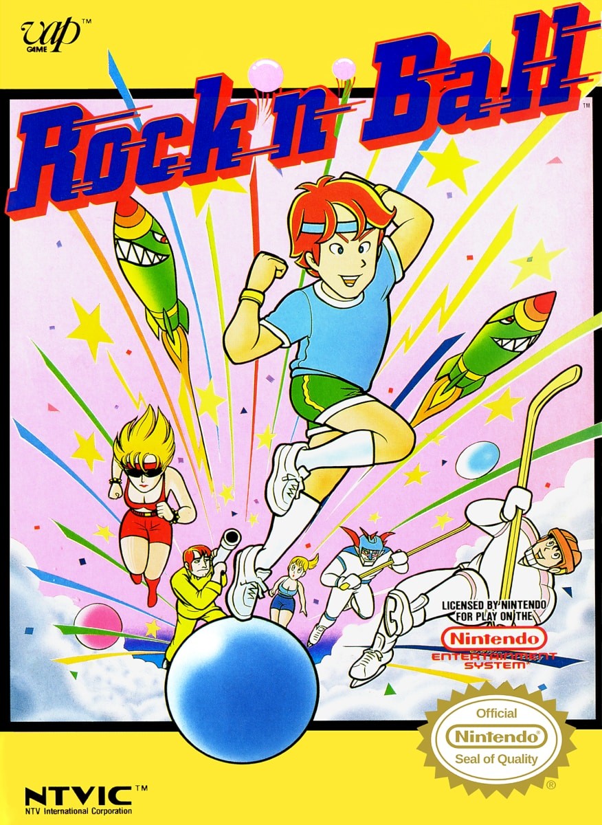 Capa do jogo Rock n Ball