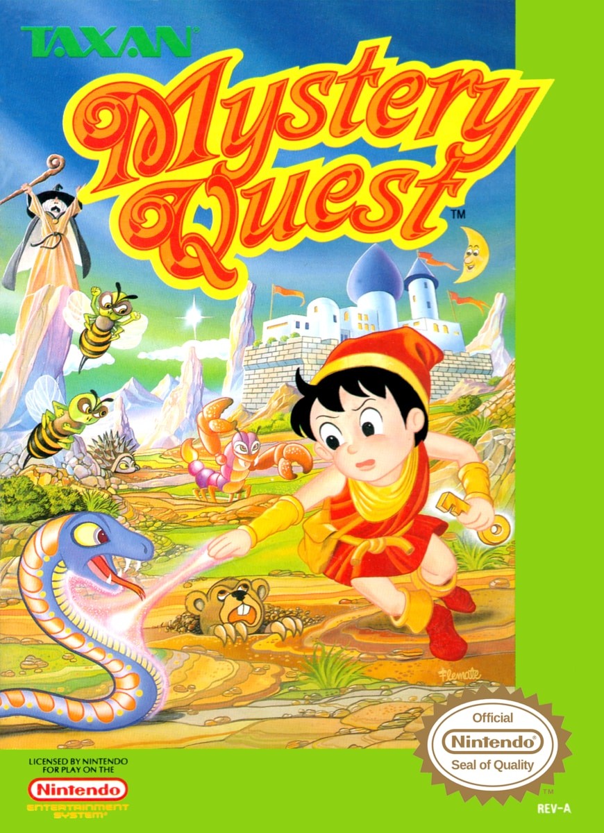 Capa do jogo Mystery Quest
