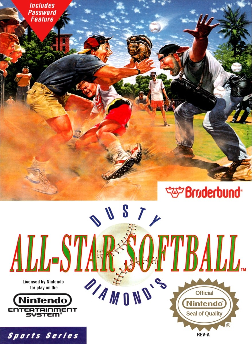 Capa do jogo Dusty Diamonds All-Star Softball